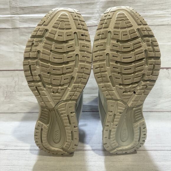 Brooks Shoes Womens 10.5B White Anthem 5 Running Low Sneakers 1203651B174 - Picture 6 of 9